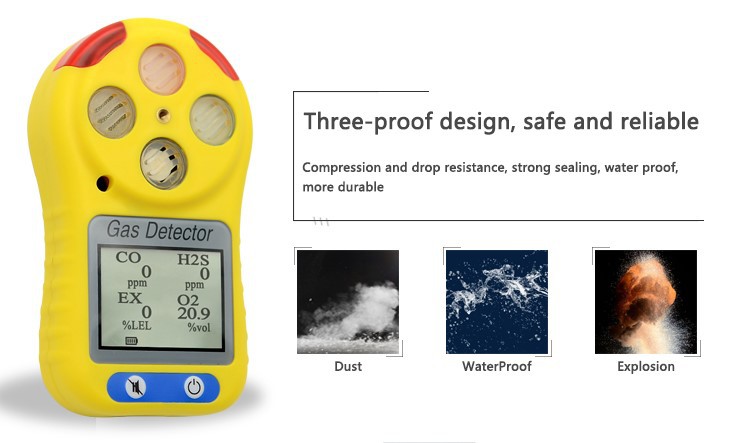 4 in 1 gas detector portable Factory 4 in 1 gas detector portable Factory