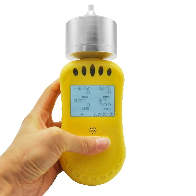 תעשיית האבטחה את הכספת נייד O2, H2S, לשעבר, CO משאבת היניקה אזהרה זיהוי חיישן...
